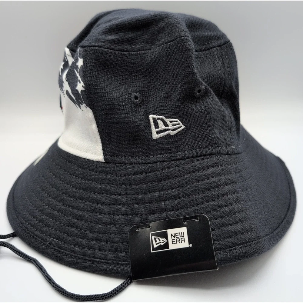 New Era Boston Red Sox 4th of July Red White and Blue Bucket Hat Mens OSFM